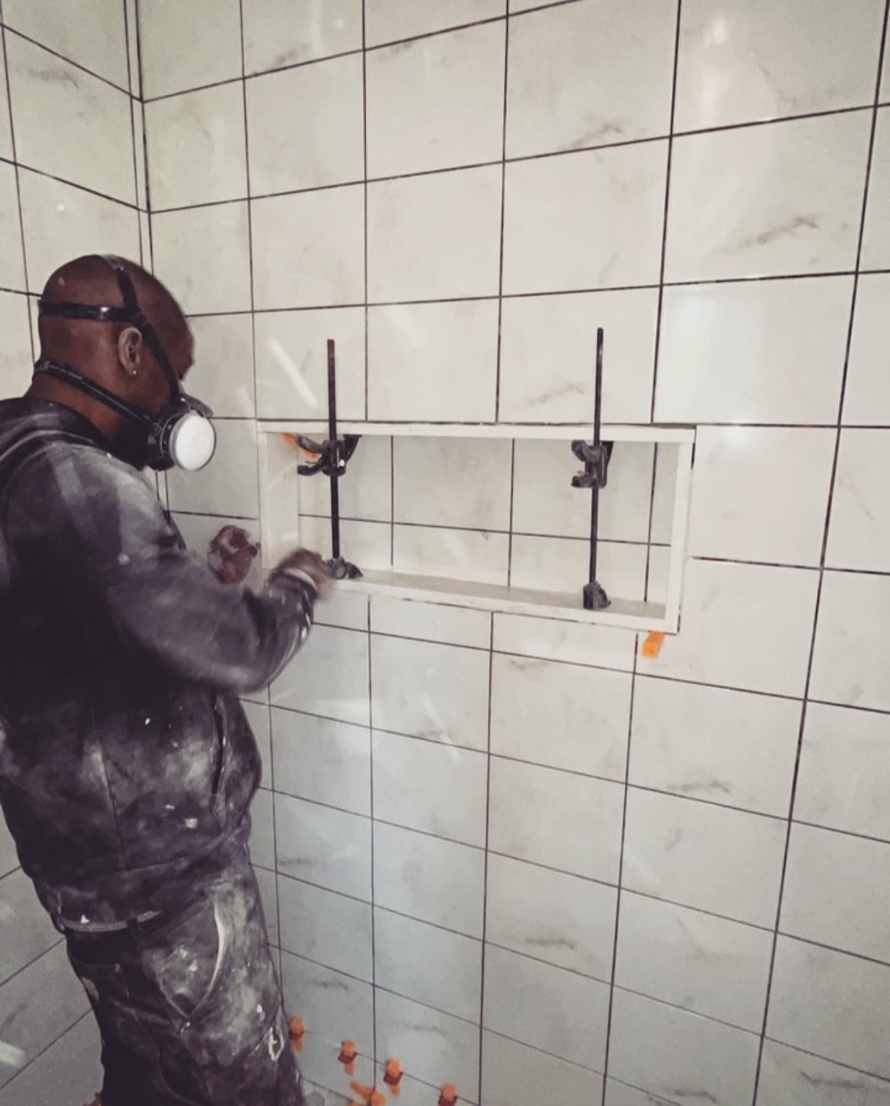 Shower Niche Detail - General West Contractors project